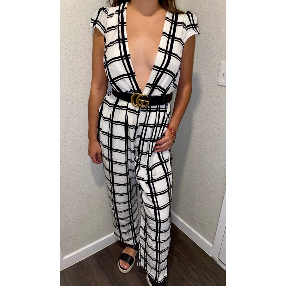 Reverse jumpsuit